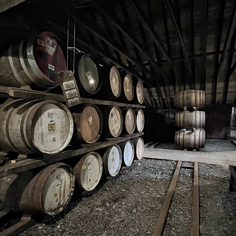 Whisky érlelése